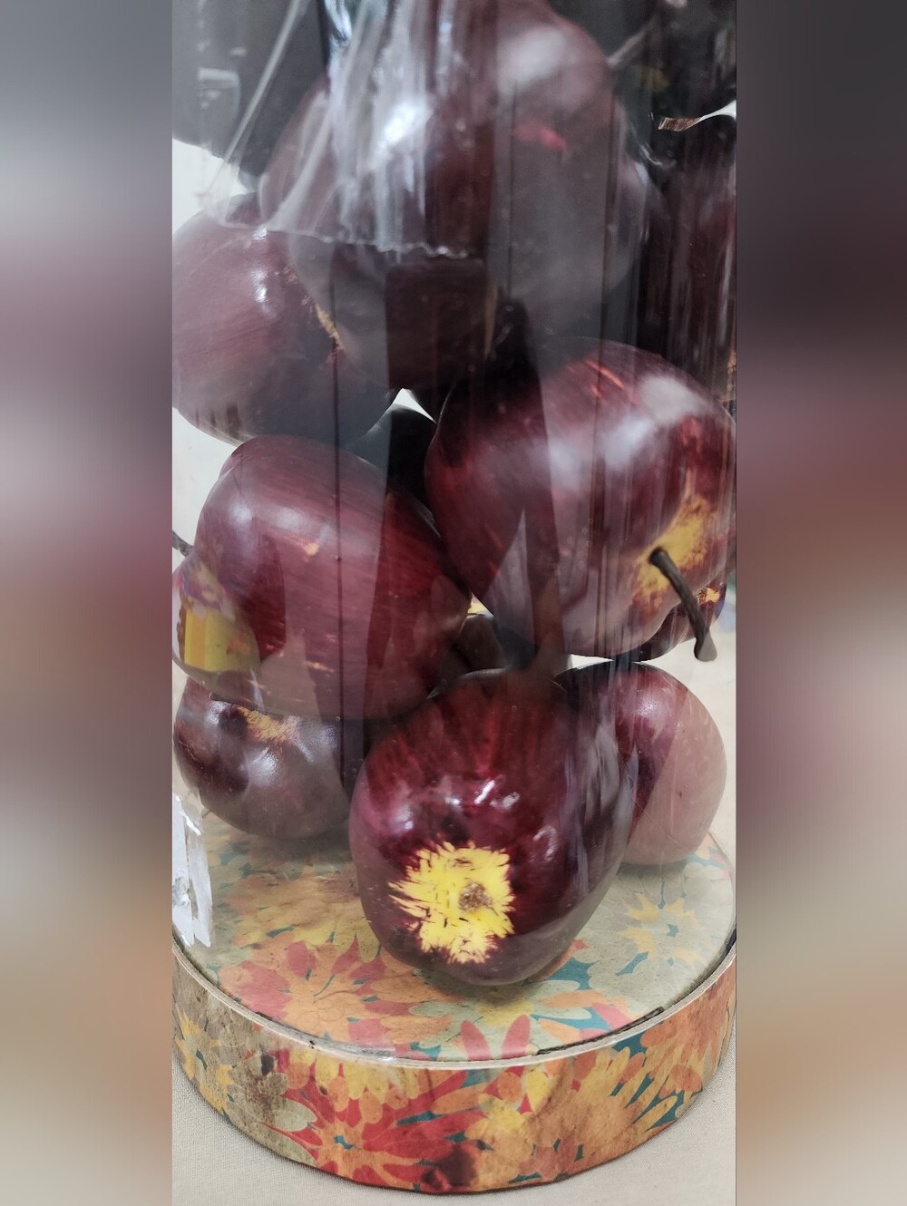 GC Naturals Decorative Bowl Filler 17 Unscented Artificial Red Apples Home Decor - Picture 3 of 5